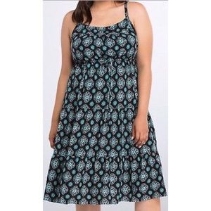 Torrid Medallion Black Medallion Dress